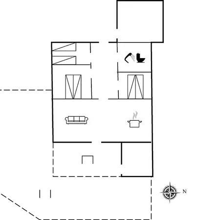 Casa de Férias Frille - 200m From The Sea By Interhome *